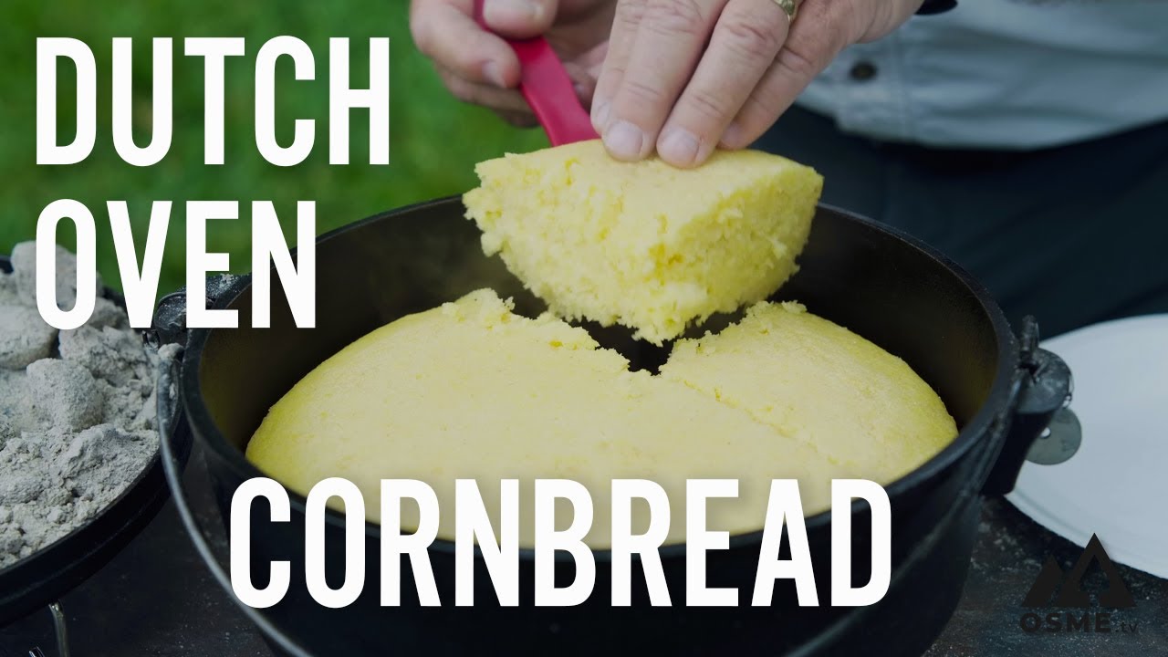 Easy Cornbread Recipe Cornbread in a Dutch Oven How to Make