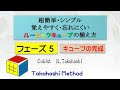 ルービックキューブの揃え方 、超簡単シンプル、フェーズ5 (分割版)→ この解法には、さらに簡単な最新改良版が有ります。(新・高橋メソッド)https://youtu.be/Z8Qc5Nq90bU