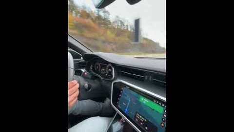 vMax 251 km/hr @ German Autobahn in a 2024 Audi A6 Avant 40TDI