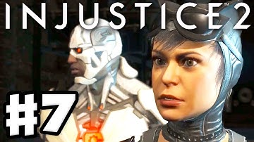 Injustice 2 - Gameplay Part 7 - Cyborg & Catwoman! Chapter 7: Breaking and Entering! (Story Mode)