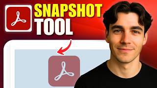 How To Use Adobe PDF Snapshot Tool To Take A Snapshot In PDF In Adobe Acrobat Pro DC (Tutorial 2026)