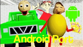 Baldi Has A Car Baldis Basics Mods Android Port