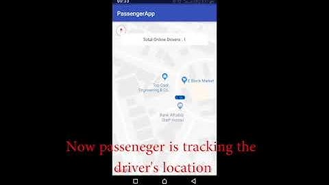 Car Location Tracking App with Firebase Android