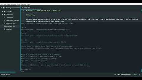 SlideShower CLI App Ruby