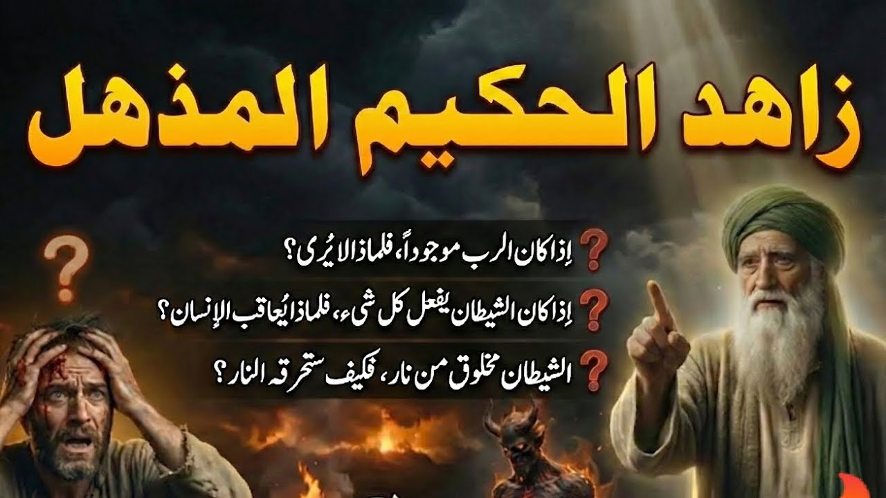 أين الله؟ وكيف تحرق النار الشيطان؟ رد 