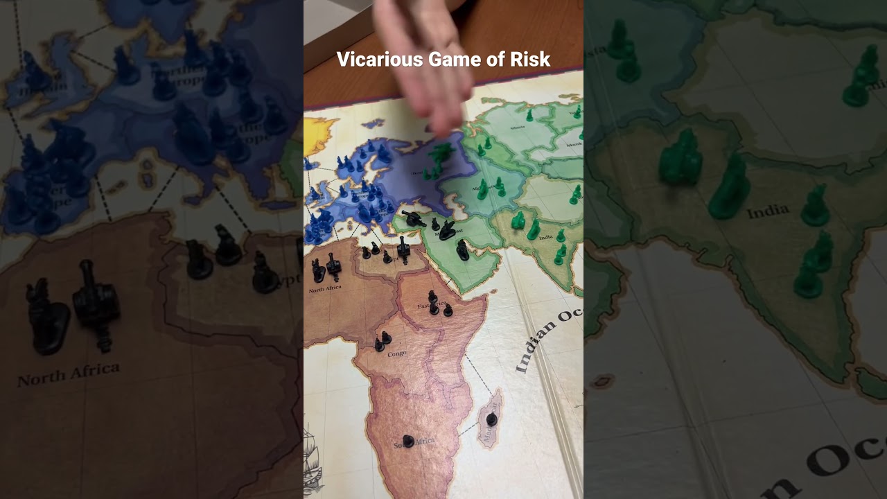 The most vicarious game of risk
