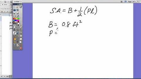 Surface Area of a Triangular Pyramid