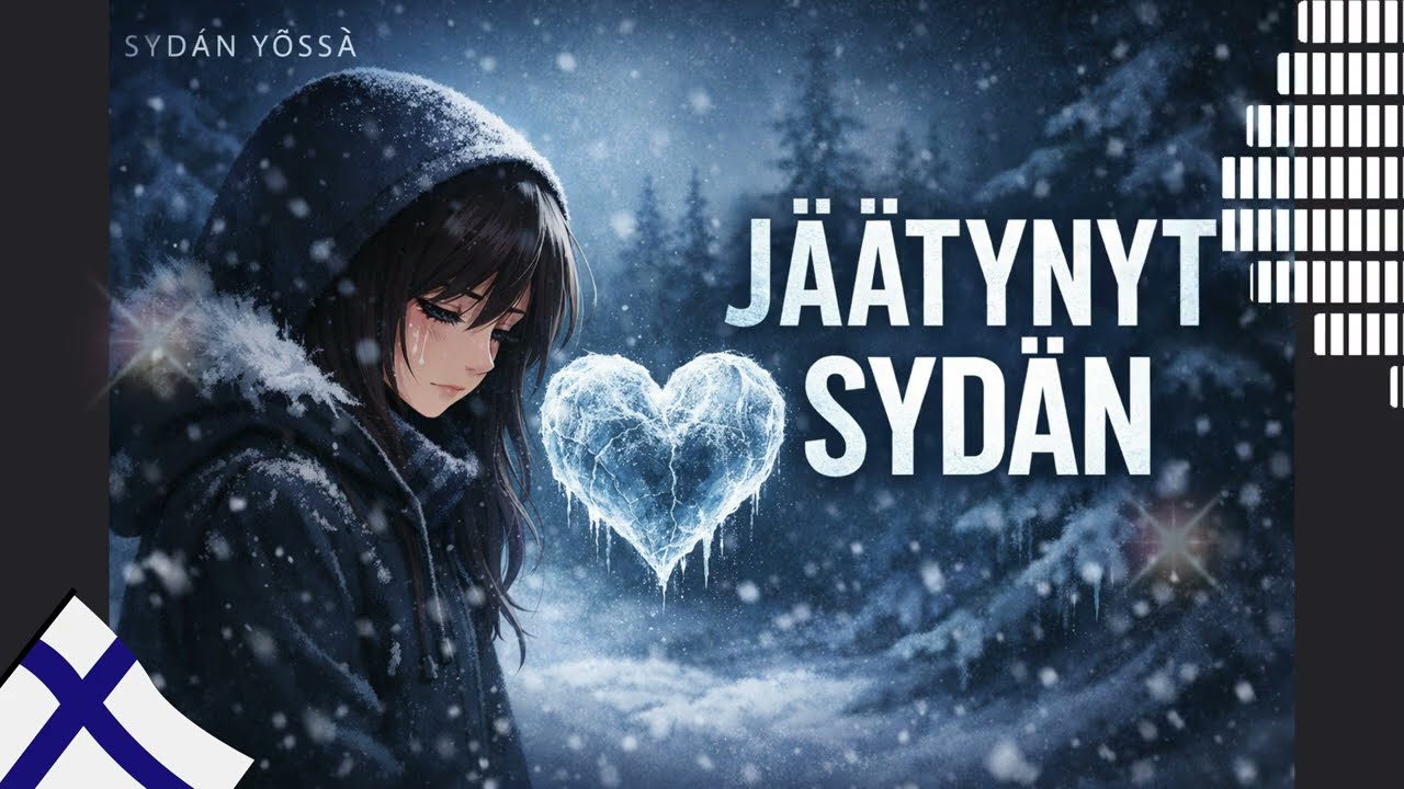Jäätynyt Sydän (Frozen Heart) ❄️ | Surullinen Suomalainen Rakkauslaulu | Sad Finnish Love Song