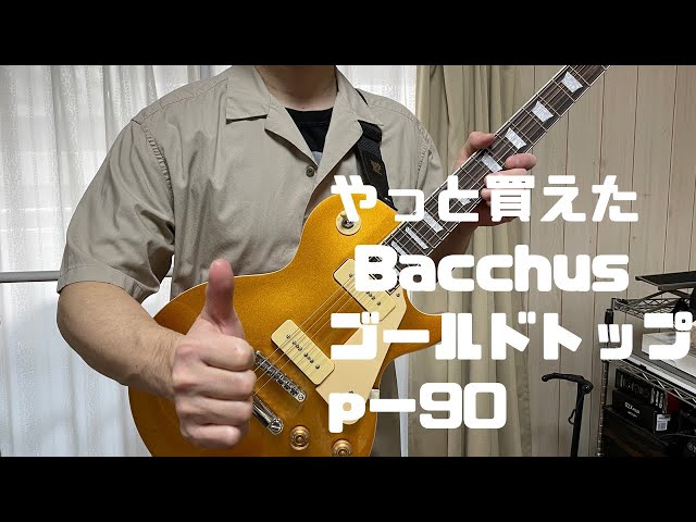 Bacchus Gold Top P-90 開封動画】有名YouTuberオススメのバッカスの