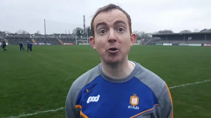 Jim Conlon very happy with Clare's display.
