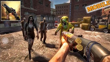 Zombie Harbor: Offline FPS - Mobile Gameplay (Android)