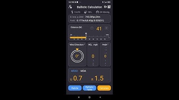 Arken Zulus ,Ballistic App , Ballistic calculator.
