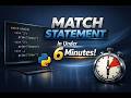 Match Statement | Python 3.10 version explained under 6minutes