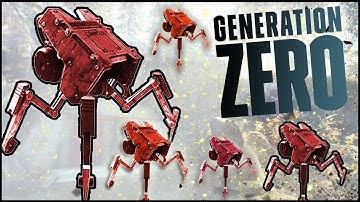 SECRET BUNKER & NEW ENEMY THREAT! - Generation Zero Gameplay Part 3