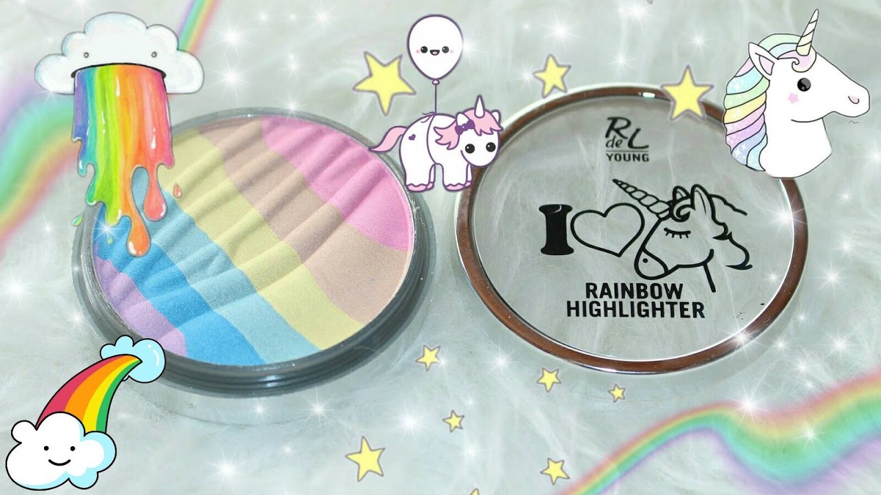 Rainbow Highlighter + Anastasia Glow Kit Moonchild Dupe von Rival de Loop young - Rainbow Highlighter + Anastasia Glow Kit Moonchild Dupe von Rival de Loop young