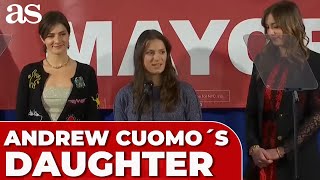 ANDREW CUOMO'S daughters give HEARTFEL INTRODUCTION ath is first NYC MAYOR campaign event