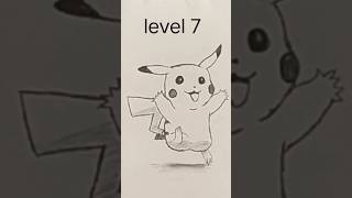 Pikachu drawing tutorial 🖊️ #shorts