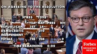 BREAKING NEWS: House GOP-Backed Rules Package Fails Vote Amidst Revolt Over SAVE America Act