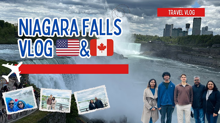 Niagara Falls Vlog | Both Canada and USA Sides | Family Tour I Tamil Vlog