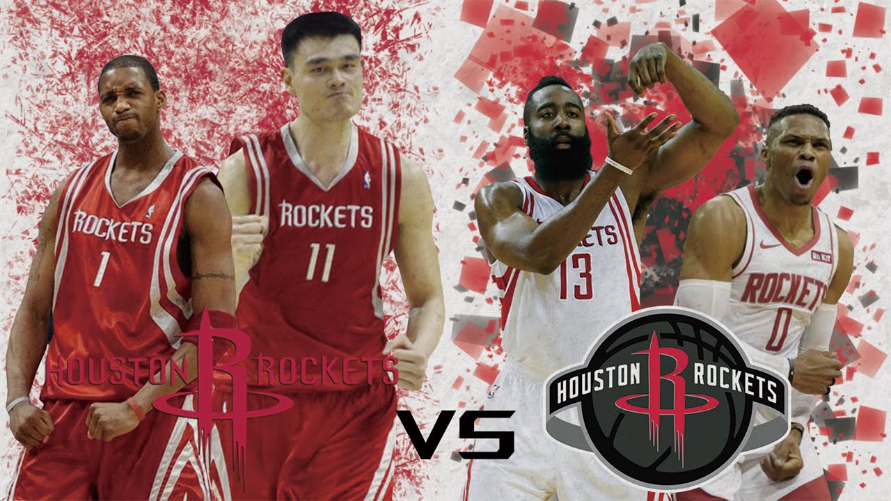 NBA '07-'08 Houston Rockets VS ’19-’20 Houston Rockets ('07-'08 ロケッツ対 ...