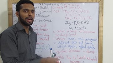 series¶llel combination of resistance|ch#13current electrcity|topic13.4,lect#06|Inter part2|urdu