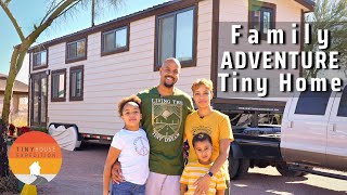 Family Downsized into TINY HOUSE for More Quality Time \& No Mortgage