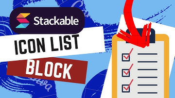 Stackable Blocks:  Icon List