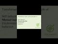 Transformer works on the principle of