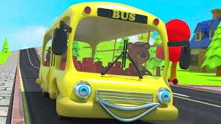 Детские Песни 🚍 Колеса у Автобуса 🚍 Детская песня про автобус и другие песни для детей