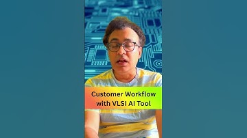 Customer Workflow with VLSI AI Tool Explained! 🛠️📐 | EDA | Subhasish Chakraborti