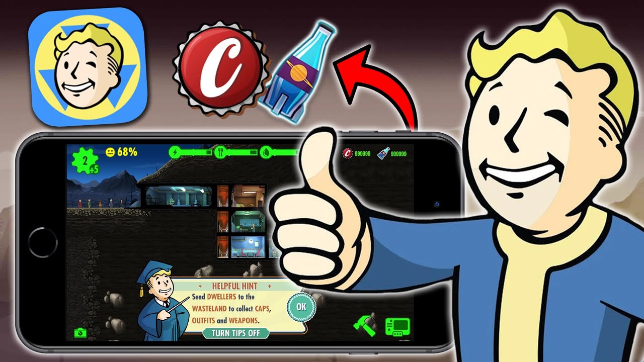 Fallout Shelter Hack - How I Got Unlimited Caps, Money and Lunchboxes using Fallout Shelter MOD