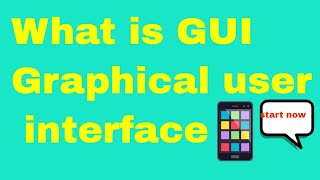 What is GUI in hindi (Graphical User Interface)?Features of GUI User interface kya hai #GUI