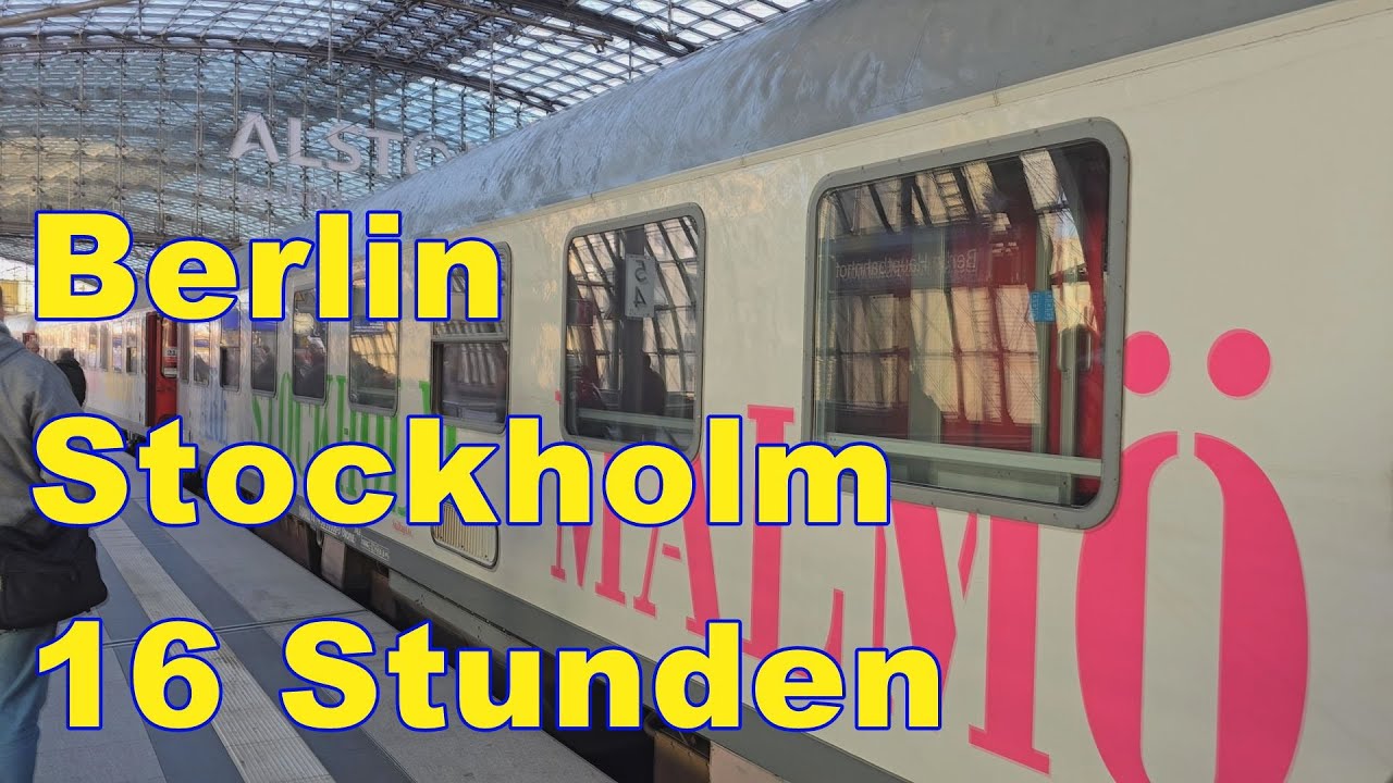 Nachtzug Stockholm - Berlin: 16 Stunden im Snälltåget