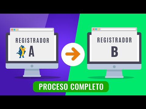 Video: Cómo Transferir Un Dominio A Otro Registrador