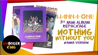 WANNA ONE 워너원 || NOTHING WITHOUT YOU || WANNA VERSION || KPOP ALBUM UNBOXING