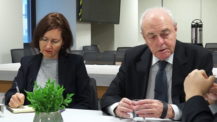 Mervyn King and Jane Gleeson-White 2016