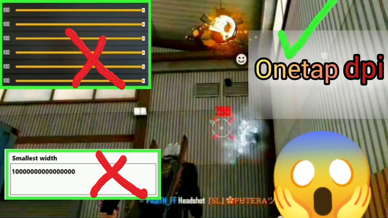 😮Sensitivity only onetap dpi No dpi No general 🙁| Free fire max 