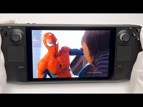 Steam Deck Gameplay - Marvel’s Spider-Man Remastered | 40Hz - 1080p - FSR 2.0 - SteamOS