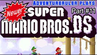 NEWER Mario Bros DS - PART 11 - ADVENTURERULER PLAYS