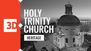 Holy Trinity Church - 3D model and 2D CAD documentation from point cloud