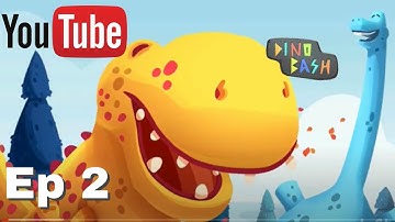 Very tanky triceratops!!! -Dinobash- ep 2