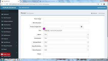 SISTEM GAJI KARYAWAN DENGAN CODEIGNITER