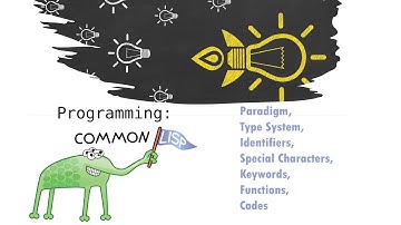 Common Lisp || Keywords, datatype, paradigm, special character, identifier, list, function, lamda