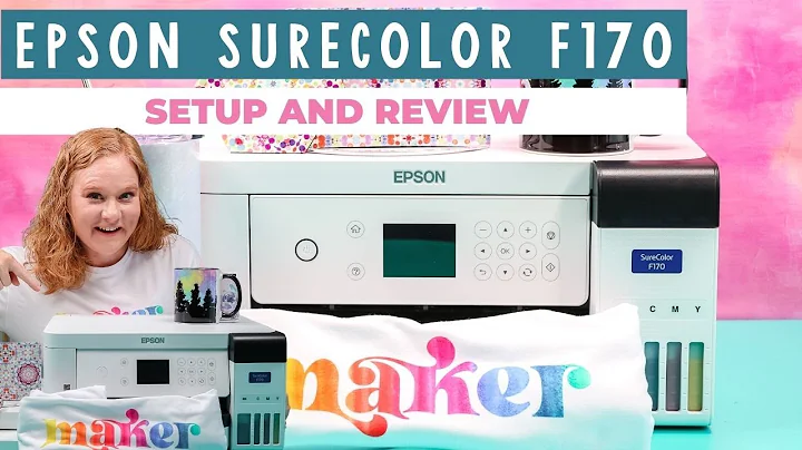 Epson SureColor F170 Setup and Review: Sublimation...