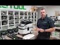 See the Festool CT 15 HEPA clean up vacuum in action!