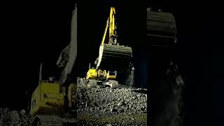 Unstoppable Night Digging 🚜 Heavy Machinery in Action