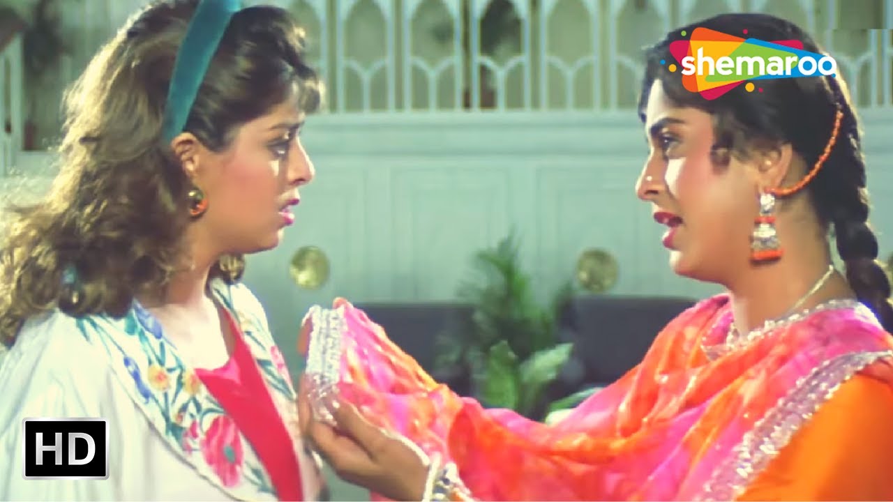 जूही ने अपनी बचपन की सहेली को बनाया सौतन - बच्चा पाने के लिए किया सौदा - Juhi Chawla - Nagma (HD)