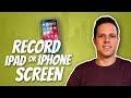 How to record your iPad or iPhone screen