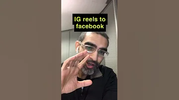 How To Share Instagram REELS To Facebook Automatically 