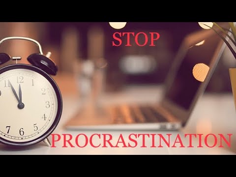 How To Stop Procrastination - YouTube